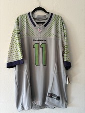 Jaxon Smith-Njigba Seattle Seahawks Nike 2025 Rivalries Game Jersey Gray XXL New picture