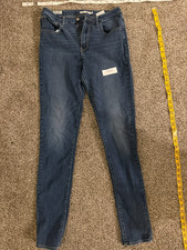 Levi's Premium 721 High Rise Skinny blue jeans 30 picture