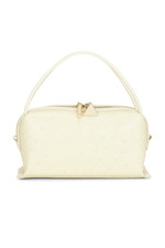 HOT SALE VERAFIED x REVOLVE Ostrich Cafe Mini Bag, Butter Yellow NEW FREESHIPPIN picture