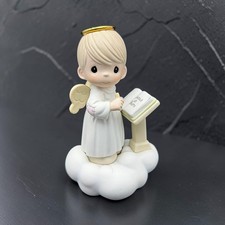 Vintage Precious Moments 104210 Jesus Is Born Angel Figurine 2002 Enesco picture