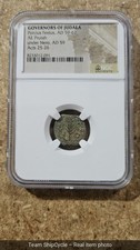 NGC AE Prutah Porcius Festus ROMAN GOV OF JUDEA Sentenced St Paul HIGH G picture