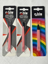 NEW Rubis Swiss Tweezers Switzerland YOU CHOOSE TIP Slanted Point Universal Pink picture