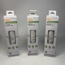 (3) HDX EQW-1-S Standard Refrigerator Water Filter Replacement For Whirlpool Eve picture