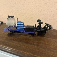 Vintage DuraTrax Maximum ST Nitro RC Chassis Integy Aluminum Parts Project picture