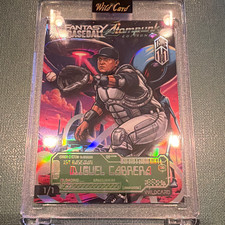 Wild Card 2026 Fantasy Baseball AtomPunk Miguel Cabrera True 1/1 FAPTAL2-MC picture