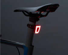 RockBros Bike Helmet Smart Light USB Rechargeable Night Warn Taillight 20 Lumen picture