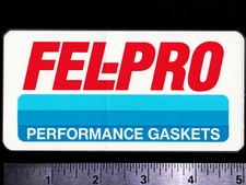 FEL-PRO Performance Gaskets - Original Vintage 1970's 80’s Racing Decal/Sticker picture