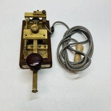 Hi-Mound HK-802 Straight Key Morse Code Telegraph CW Ham Radio Japan Untested picture