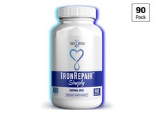 Iron Repair Simply Natural Iron Supplement Best Absorption & Gentle on Stomac... picture