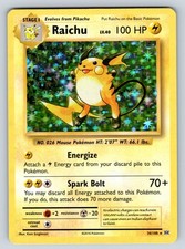 Holofoil Raichu 36/108 XY - Evolutions LP picture