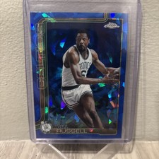2025-26 Topps Chrome Update Sapphire Bill Russell #141 Celtics picture