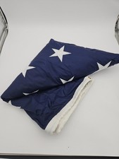 Vintage Perma-Nyl American Flag 12x18 USA Made Heavy Duty Nylon Flag picture