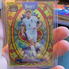 Panini Select 2025-26 Road to World Cup Stained Glass #20 Steven Gerrard picture