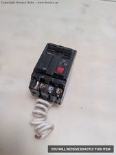 GE THQB2150GFT2 Miniature Circuit Breaker 2 Pole, 50A GFCI, 10kA @ 120/240VAC picture