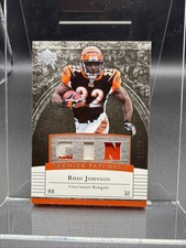2007 UD Premier Patches 3 Rudi Johnson Jersey Relic / 99 PP3-RJ picture