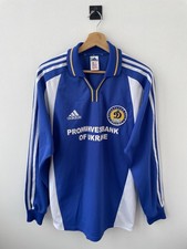DYNAMO KYIV 2001/2002 Away Football Shirt Jersey Trikot Adidas Long Sleeve sz M picture