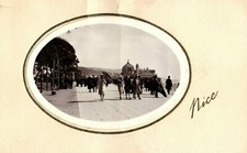 Very Early RPPC Nice Boardwalk Pier Promenade Real Oval Photo Unused F1 picture