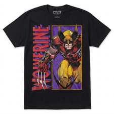Brand New Marvel Wolverine Classic Character Graphic T-Shirt Men's Large picture