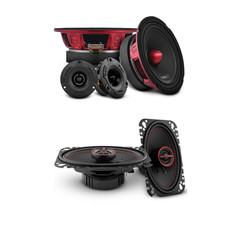 DS18 Speaker Bundle - 2x Midrange Speakers & 2x Tweeters + 2x 4x6