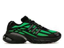 NEW 8.5M 9.5W adidas adistar Men's Green/Black Low Top Lace-Up Athletic Sneaker picture