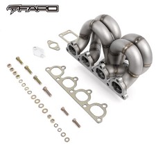 FAPO Turbo Manifold for Honda Civic del Sol CRX D15 D16 SOHC T3 38mm SCHEDULE40 picture