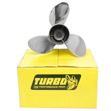 Precision Turbo Boat Propeller SQX147524L | LH 14 3/4 x 24 P Stainless picture