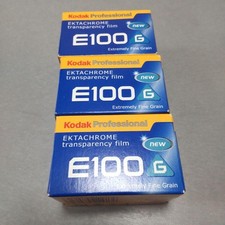 Kodak EKTACHROME E100G 35mm Film ISO100 Unopened 36 Sheets picture
