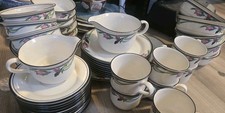 Lenox Chinastone Midnight Blossoms Set Of 44 Dishes picture