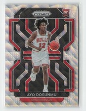 2021-22 Panini Prizm #271 Ayo Dosunmu Rookie Silver Wave picture
