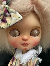 Blythe Style Icy Doll Custom OOAK Art Doll Mohair Scalp Obitsu Body Collectible picture