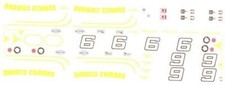 Fred Cady 17 #6/#9 Sunoco Camaro 1969 1/25 waterslide decal picture