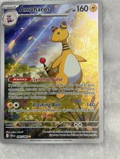 Ampharos 090/086 Chaos Rising Illustration Rare 2026 NM+ picture