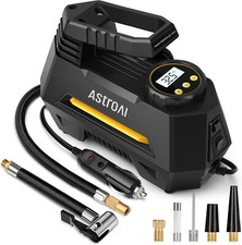 YELLOW AstroAI Tire Inflator Portable Air Compressor Air Pump for Car Tires NEW picture