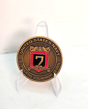 United States Navy - Submarine Squadron Seven - Challenge Coin picture