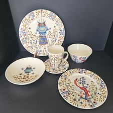 Iittala Taika White 6-Piece Place Setting Klaus Haapaniemi Owl picture