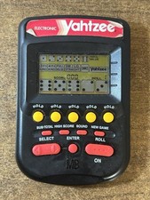 Vintage Milton Bradley Yahtzee Electronic Handheld Game 1995 picture