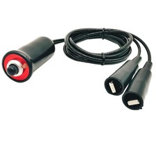 Heavy Duty Remote Starter Switch 12V Push Button with 5ft Wire and Alligator ... picture