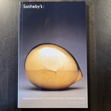 Sotheby’s Impressionist & Modern Art Evening Sale Catalog NY 2 May 2012 picture