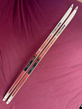 FISCHER Double Crown 200cm XC Touring Skis Cross Country Rottefella NNN Bindings picture