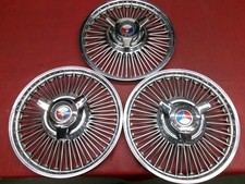 VINTAGE 1965 FORD MUSTANG THREE BAR WIRE SPINNER 14