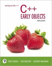 Starting Out with C++: Early - Paperback, by Gaddis Tony; Walters - Acceptable picture