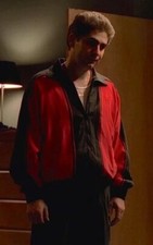 The Sopranos Christopher Moltisanti’s Inspired Tracksuit in Red & Black For Men picture