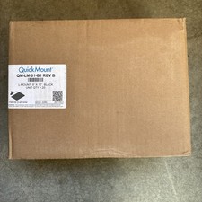 20x Quick Mount QM-LM-01-B1 REV B PV Solar Roof Flashing. Box Of 20. Black picture