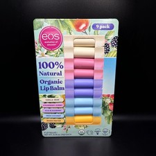EOS Lip Balm Assorted Flavor 9 Counts Natural Organic picture