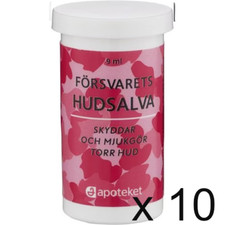 Försvarets Hudsalva Original Military Balm, Pink Camouflage 10-pack (10x9 ml) picture