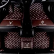 For Maserati All Models Car Floor Mats Leather Carpets Cargo Rugs Waterproof New picture