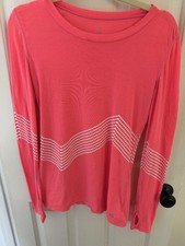 Gapfit Breathe Pink Long Sleeve Top Women Size XS Running/Yoga picture