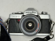 Minolta XG-7 35mm Film Camera w/ Albinar ADG 28mm f/2.8 Lens Vintage picture