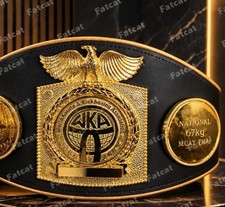 New WKA Muaythai 67kg World Kick Boxing Wrestling boxing Belt Replica picture