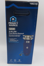 Project Source Corded 3/4-HP Continuous Feed Noise Insulation Garbage Disposal picture